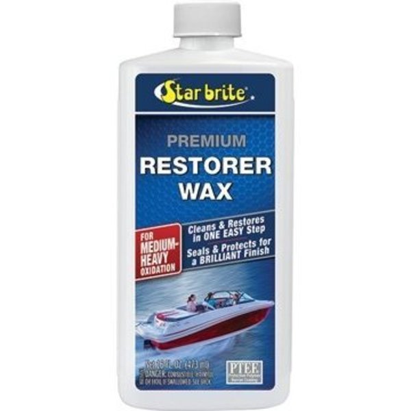 Star Brite Wax-Premium Restorer 16Oz, #086016 086016